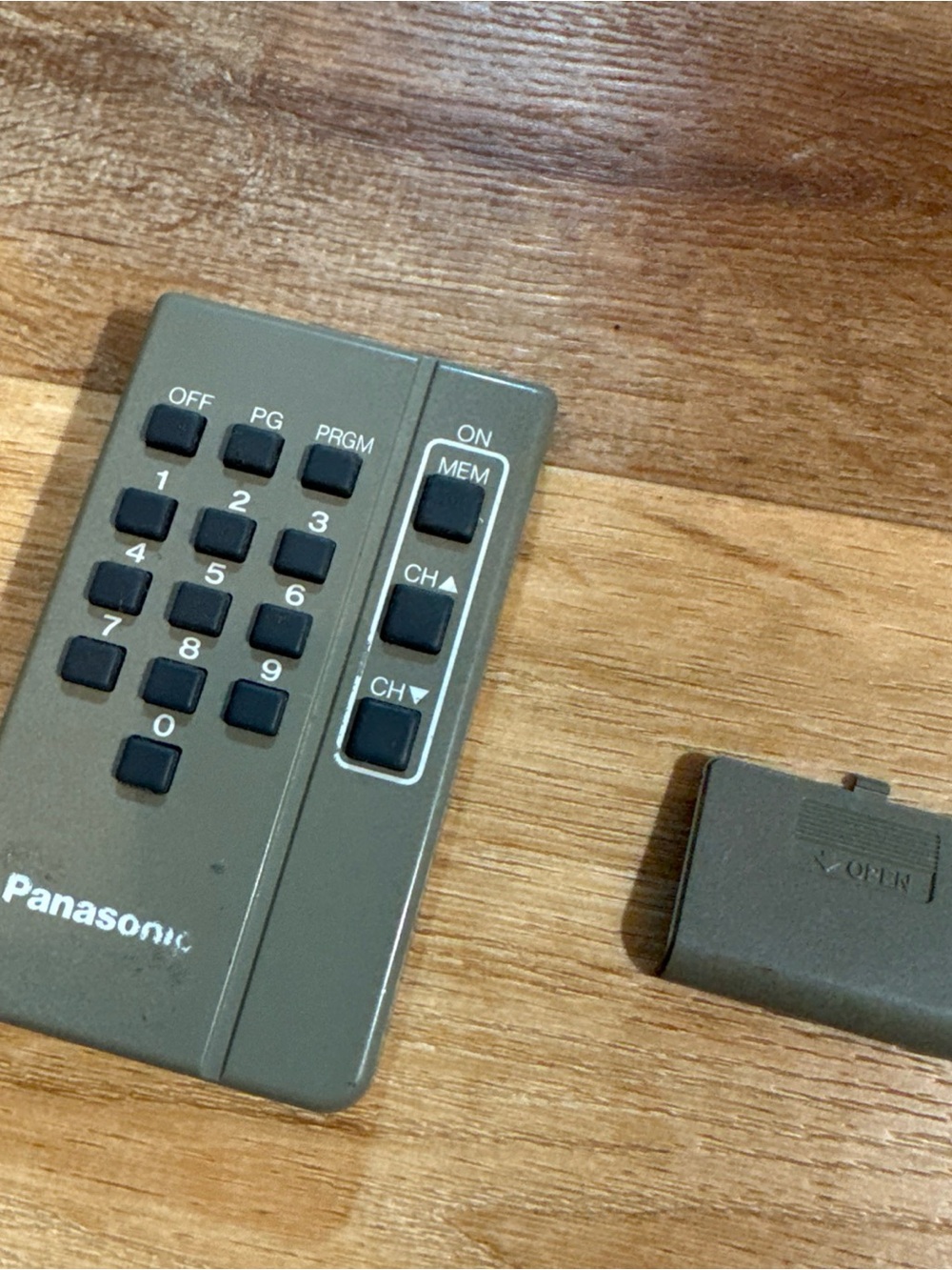 Panasonic Remote Control Model TZ-PR100 Not Tested *Dnt have TV for it